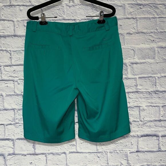 Mens Nike Dri-Fit Standard Fit Golf Shorts Green - Picture 4 of 11